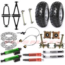 Front Suspension Shock Swing Arm 4 Hole Wheel Hubs Brake Taotao Go Kart Golf ATV