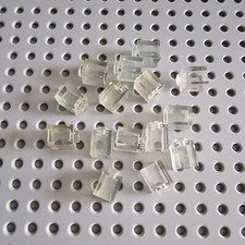 LEGO Basic Building Block Foundation Brick 1x1 Transparent Clear 10 Pieces Brick 3005 A103