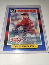 2014 Donruss The Rookies Autographs #100 Chase Anderson