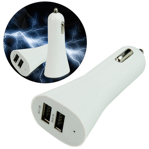12 V Dual USB Car Ladegerät Auto -Ladegerät Dual-USB-Autoladegerät - 第 1/12 張圖片