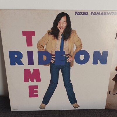 Tatsuro Yamashita signed autographed lp original city pop