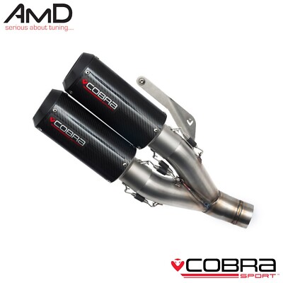 Ducati Monster 821 前期型 Cobra Sports マフラー Cobra Sport Ducati Monster 821 Exhaust Carbon Twin GP Half System