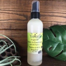 Leave in Hair Conditioner Spray w/Argan Oil Adds Shine/Tames Fly Aways