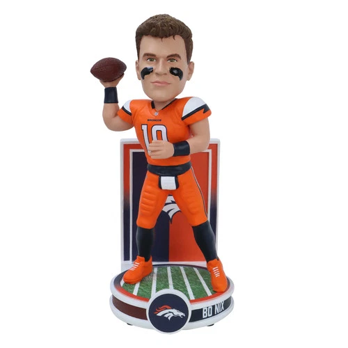 Bo Nix Denver Broncos Banner Series Bobblehead NFL