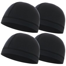 4PCS Cotton Stocking Wave Cap for Men, Wave Caps for 360 540 720 Waves, Good ...