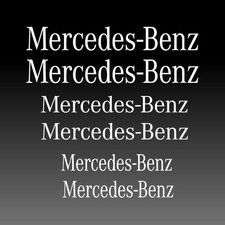 Mercedes Benz Brake Caliper Decal Stickers Set Of 6 Vinyl Heat Resistant
