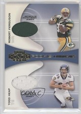 2001 Playoff Honors Rookie Tandems Jerseys Robert Ferguson Todd Heap #RT-14 0v1