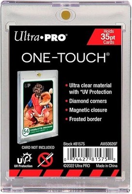 Ultra Pro One Touch Magnetic Holder 35PT Hard Protection Pokemon Karte 35 pt