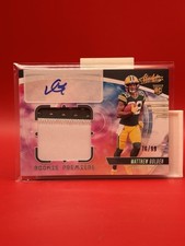 2025 Panini Absolute - Rookie  Material Auto Matthew Golden #RPM-MGN Jumbo /99
