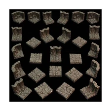 Dwarven Forge Terrain Cavern Set NM
