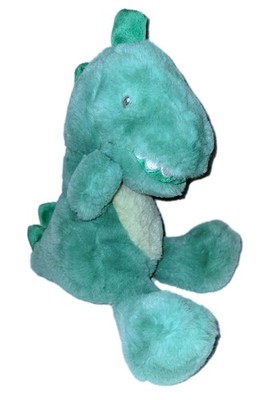 Green Dinosaur Plush Baby Toddler Stuffed Animal Ebba Eco Collection Aurora