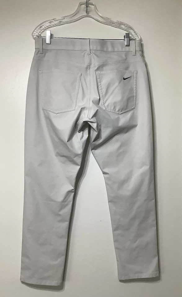 Брюки мужские Nike для гольфа приталенные бежевые размер 32X30 ACT 32X28 функциональные - Изображение 2 из 4