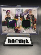 2025 Topps Exalted WWE ASUKA KAIRI SANE Tag Team EVENT WORN RELICS 50/50 