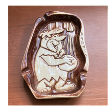 Cenicero de cerámica Hanna-Barbera Barney 1961 flecha productos para el hogar