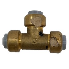 Smartex Straight Tee Brass 16mm 4700336