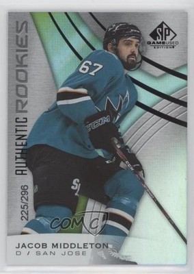 2019 Upper Deck SP Game Used Authentic Rookies Rainbow /296 Jacob Middleton z6b