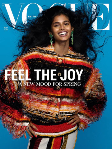 Vogue Uk Magazine March 2026 Free Shipping