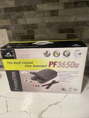 Pacific Image Electronics PF3650u Film & Slide Scanner - New in the Box