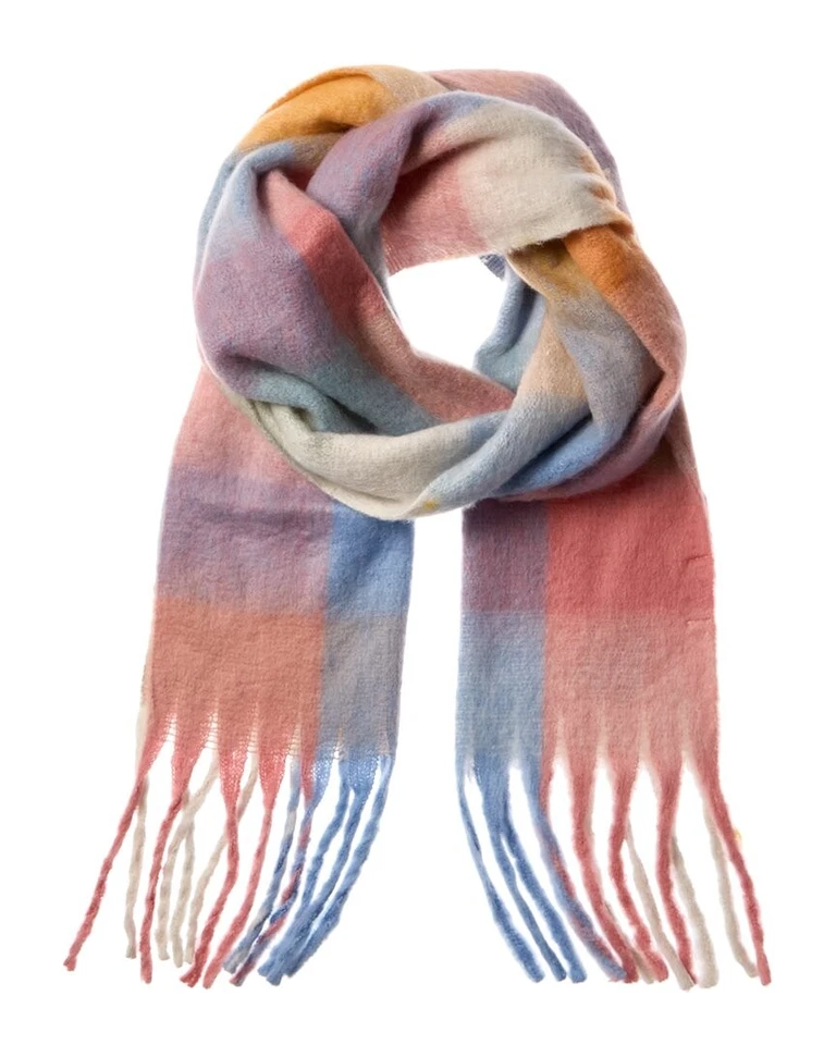La Fiorentina Plush Scarf Women's Pink