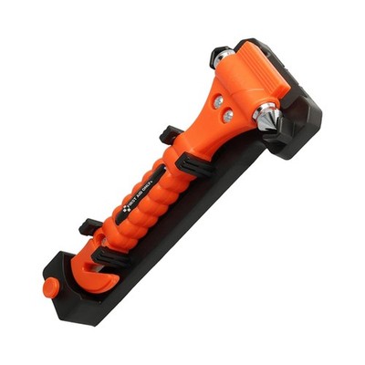 2-in-1 Notfallhammer mit Gurtschneider, Auto Nothammer mit Quick-Click-System