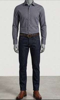 Men s Fairline Slim Supima Cotton Size: XL Button Down LS