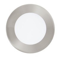 Nickel Moderne Einbauleuchte Downlight Lampe 700Lm 1X5,4W/Led 12X12X3 [Cm]