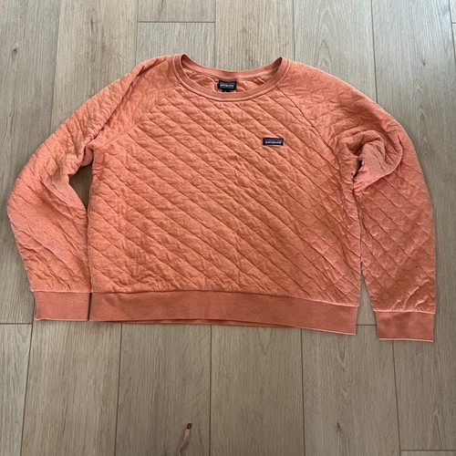 Patagonia Women's Coral Organic Cotton Quilt Crew Size L