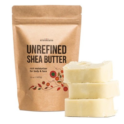 Raw Shea Butter - 100 Pure African Shea Butter for Hair and Body | with Natu...