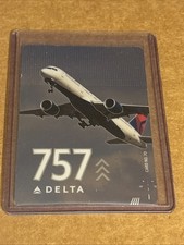 Delta Airlines 2025 Boeing 757-200 No.70 Trading Card NEWLY RELEASED!!!