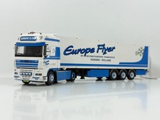 WSI truck models, DAF XF 105 SSC 4X2 Reefer Trailer , EUROPE FLYER