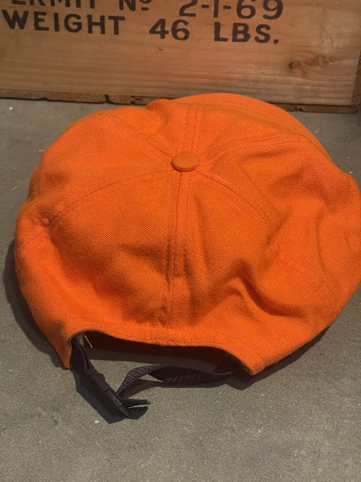 LL BEAN, VINTAGE SCRIPT,  STRAPBACK HAT made in U… - image 3