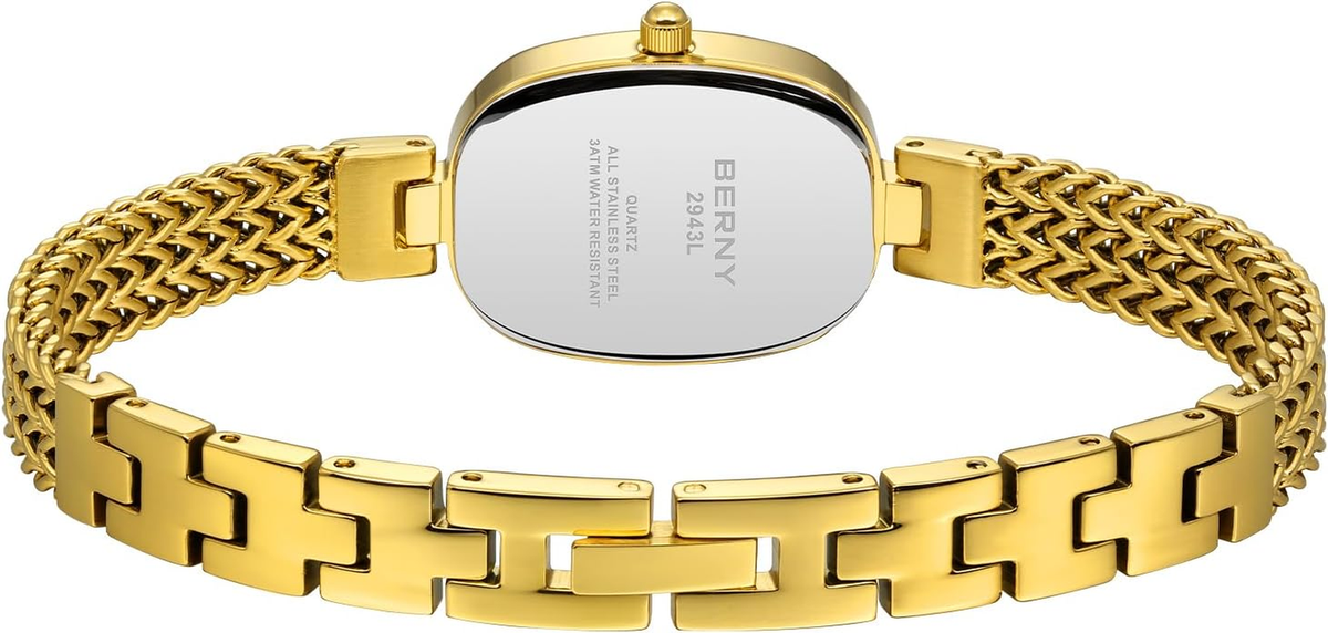 Small Gold Watches for Women Waterproof Dainty Women