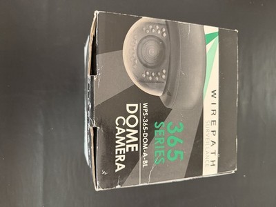 WirePath WPS-365-DOM-A-BL Security Surveillance Dome Camera New