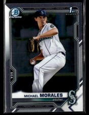 2021 Bowman Draft Michael Morales #BDC-160 Chrome