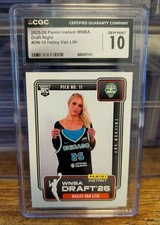 Hailey Van Lith Rookie DN-10 2025 Panini Instant WNBA Draft Night CGC 10 GM RC