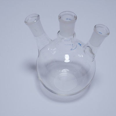 #ad Laboratory glass flat bottom boiling flask 3 neck 24 40 joints 500 ml 3000 ml $75.00