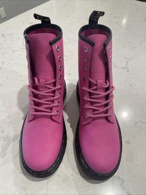 Brand New PINK Doc Martens Air Wair Bouncing Soles US L Size 6 EU Size 37