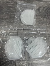 Metatarsal Pads 6 Pack Ball of Foot Cushions Men Women, Soft Silicone, Clear