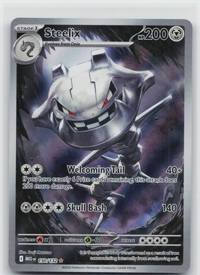 Steelix Holo Illustration Rare ME01: Mega Evolution 150/132 NM