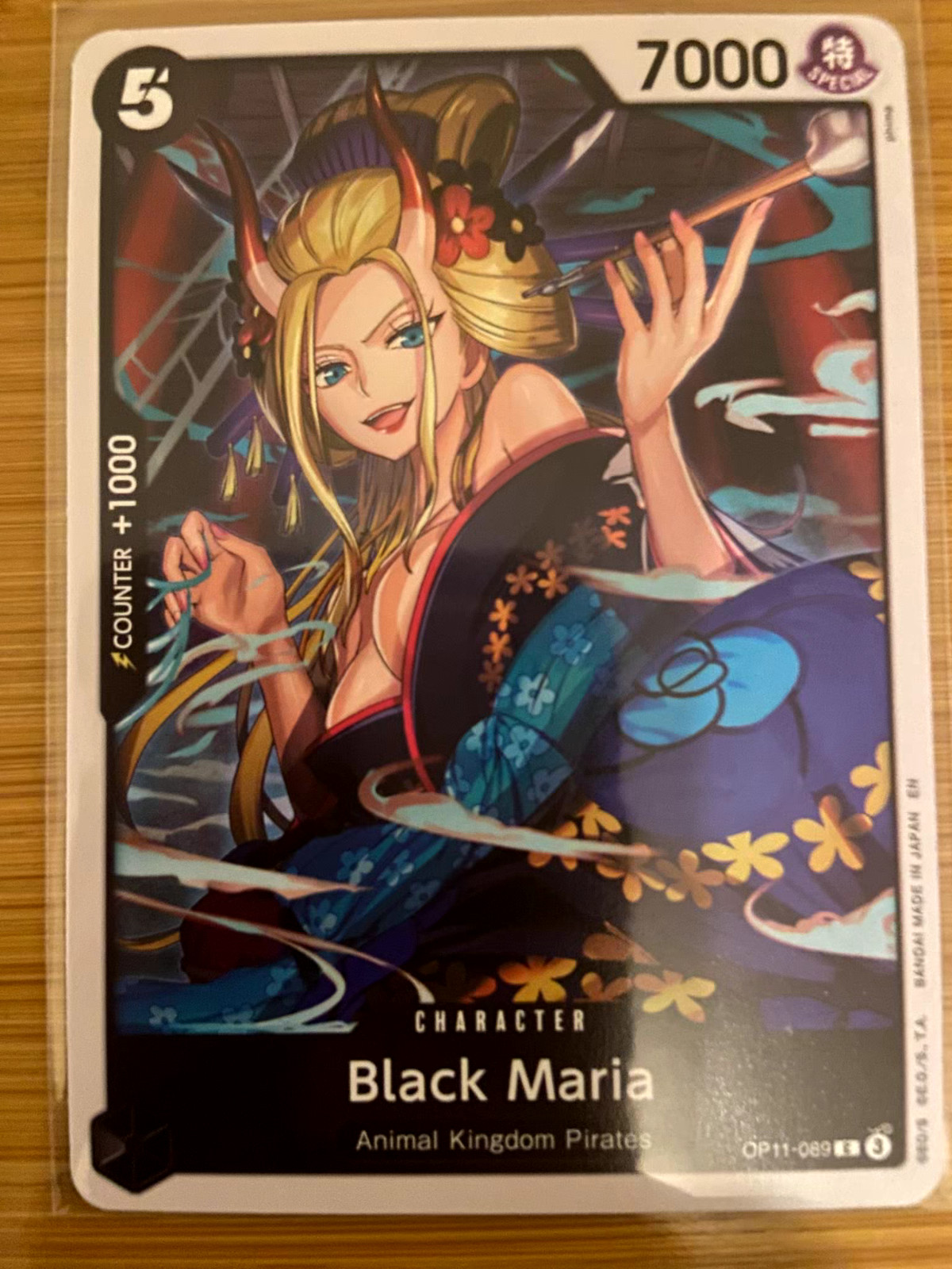 Black Maria OP11-089 A Fist of Divine Speed Release Event Cards Regular