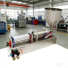 1000-5000ml Paste Liquid Filling Machine One Nozzle Piston Filler Seal Packing