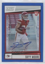 2022 Score Rookies Artist Proof Signatures 25/35 Skyy Moore #391 Auto 0zt4