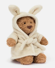Jellycat Bartholomew Bear Bathrobe, Brand New with Tags - A Cute Birthday Gift