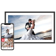 Skyrhyme 15.6'' Digital Picture Frame with 1920x1080 IPS Touch Screen, 32GB F...
