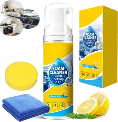 Cifor Foam Cleaner, 4-in-1 Multi-enzyme Foam Spray Cleaner All Purpose, Heavy Du