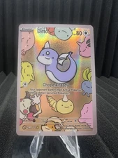 Ditto (Dratini) #72 - Holo Foil - After Skool Hobby Series 2 Fan Art- Pokemon