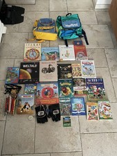 Großes Kinderpaket – Bücher, Schulranzen, Stifte & Zubehör | Spiel & Lernen Set