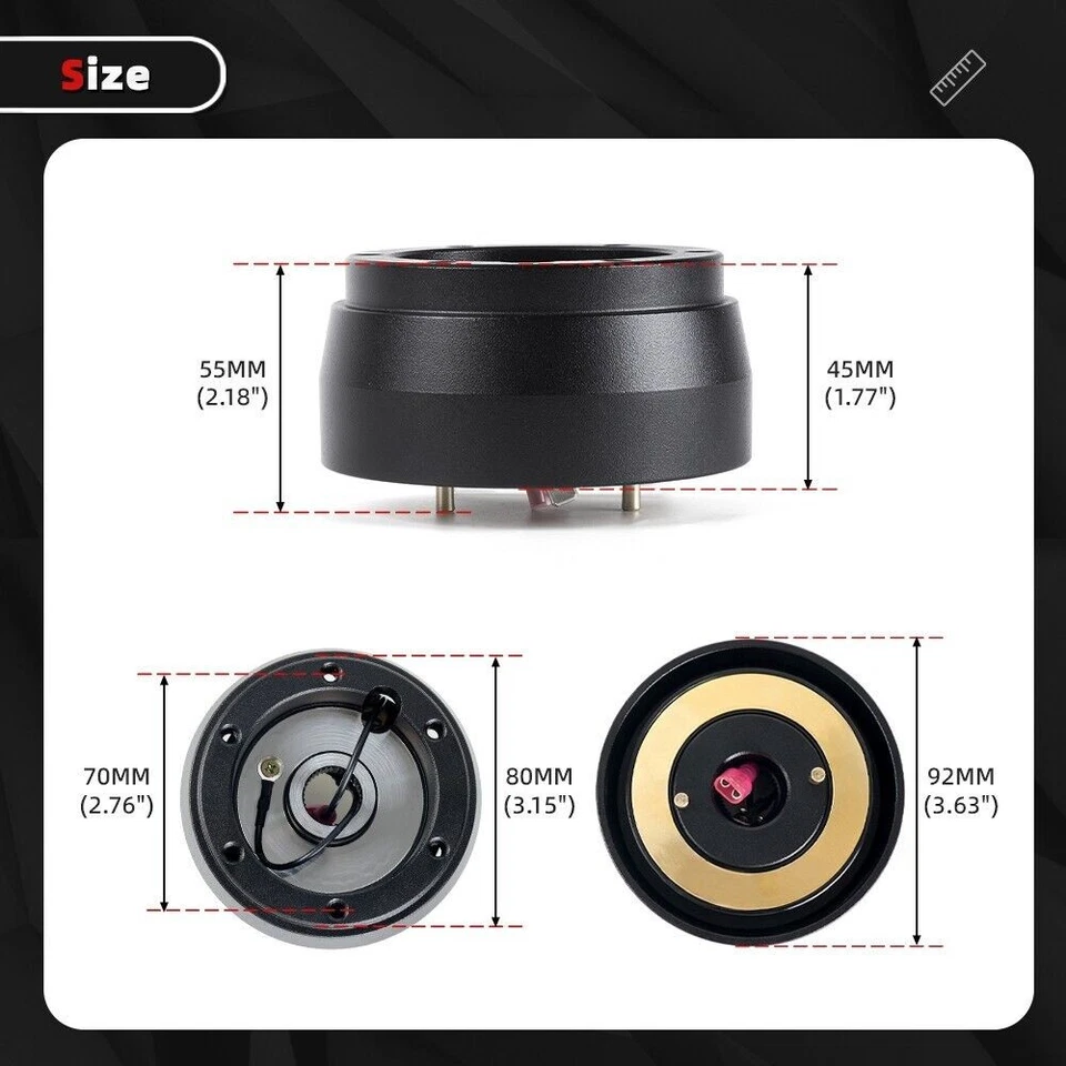 New Steering Wheel 142H Hub Adapter For Nissan Datsun 510 620 720 240Z 260Z 280Z - Image 2 of 4