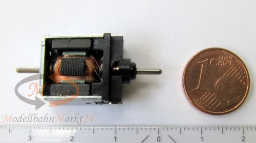 Ersatz-Motor ohne Schwungmasse z.B. für ROCO Diesellok V90 Spur N/H0e - NEU