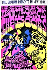 Doors Concert Poster FREE SHIPPING 12"x18"